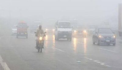 غلق الطريق الصحراوي بسبب الشبورة المائية وطقس خريفي على أغلب أنحاء البلاد